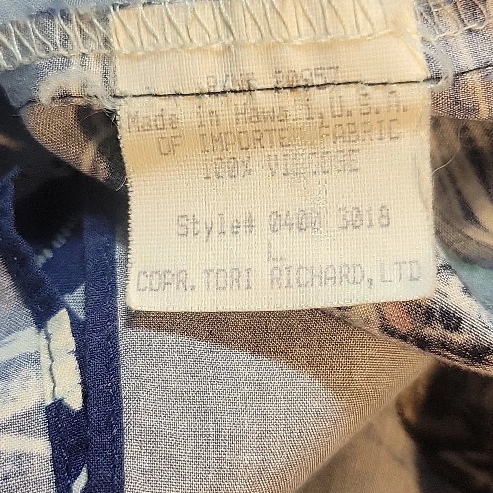 Harley-Davidson Blue‎ Casual Button Down Shirt - Picture 14 of 14